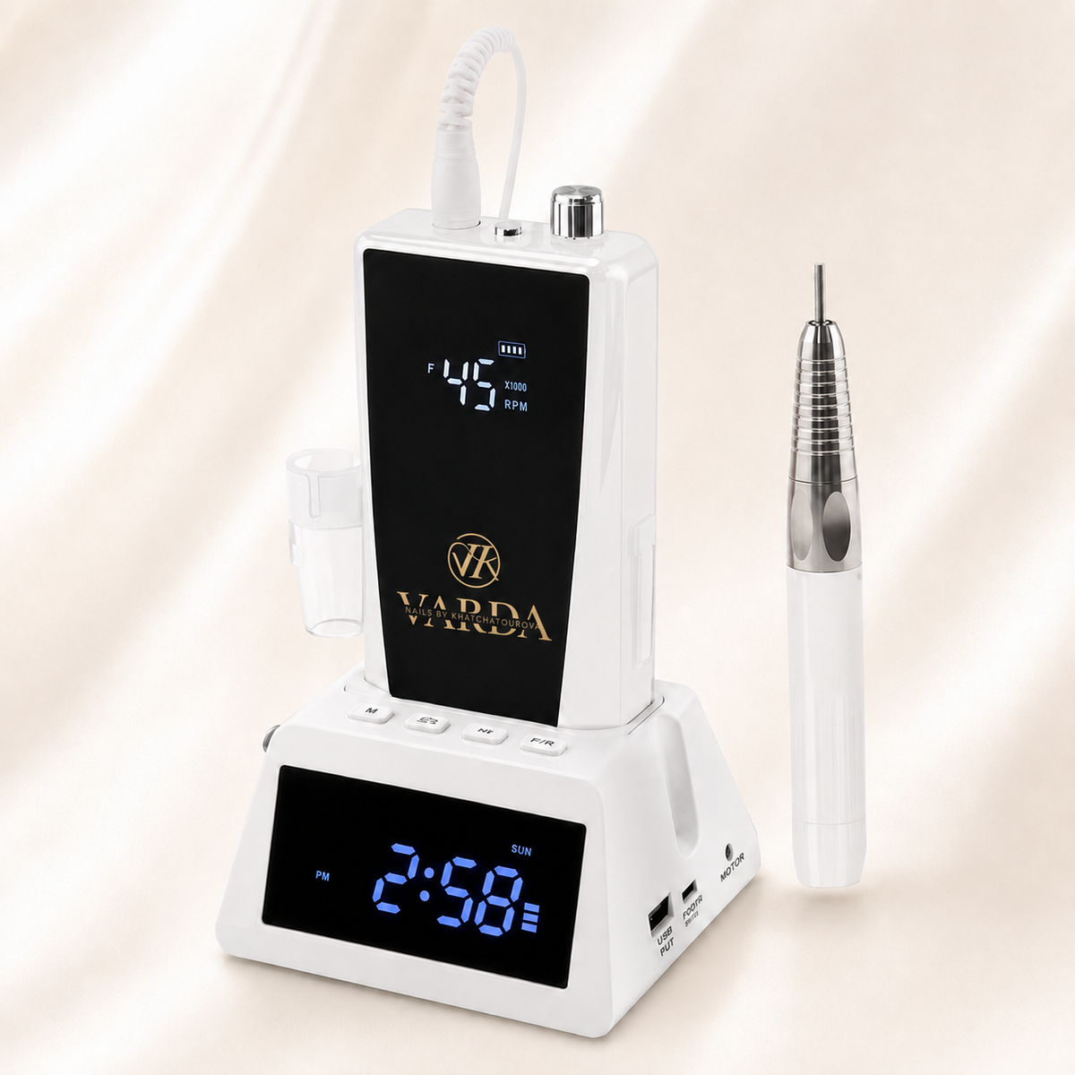 Ponceuse électrique portable sans fil / Légère et silencieuse - 45tr/min - 85W