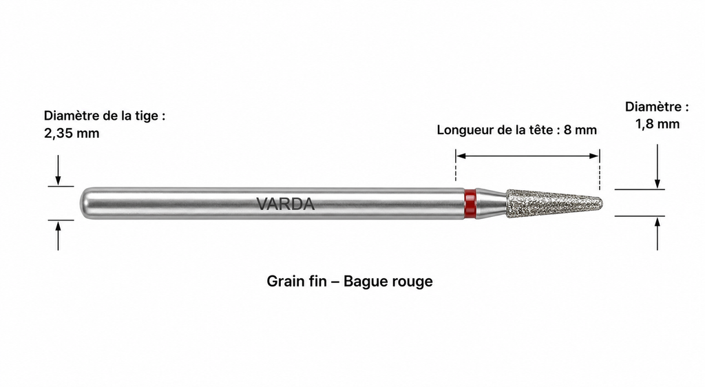 Embout diamant