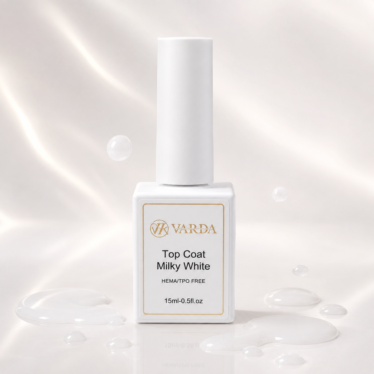 Milky White Top coat - 15ml